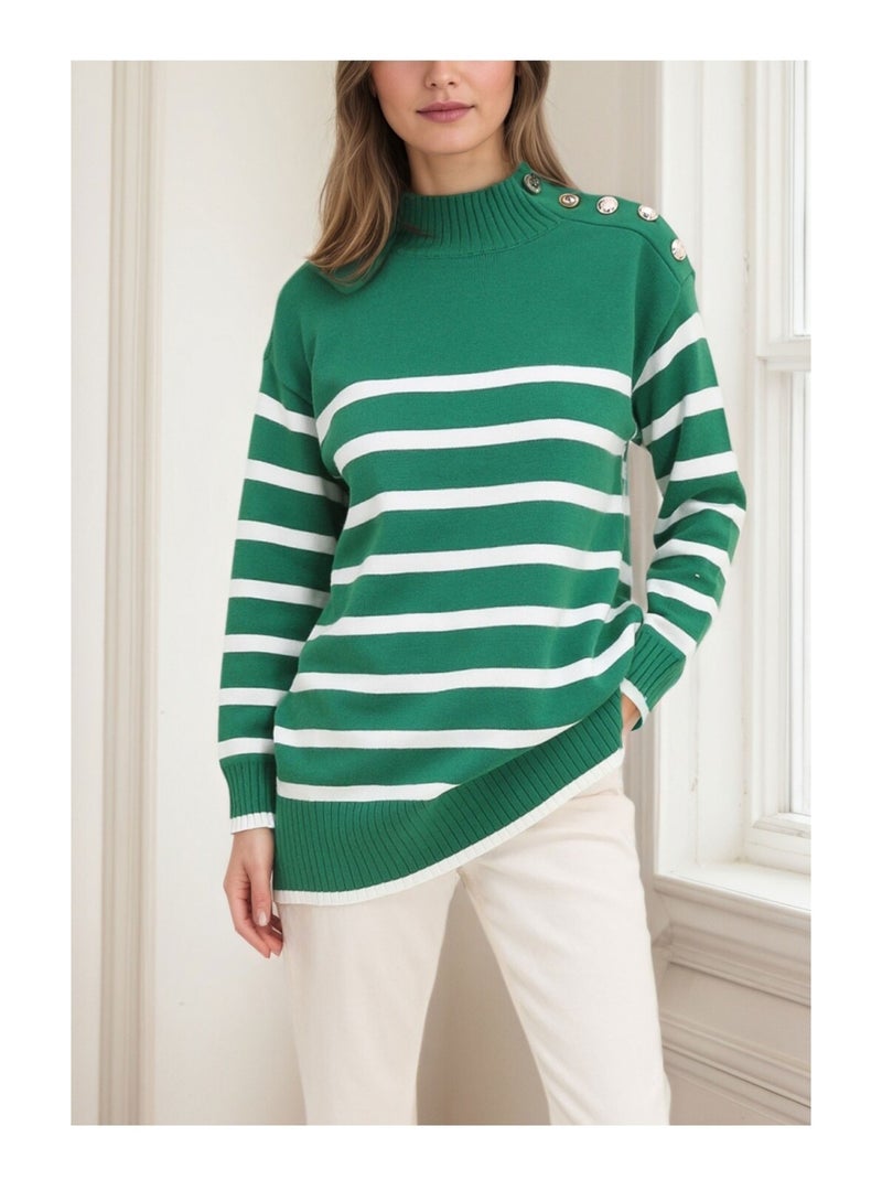 Pull Kebello Vert - Kiabi