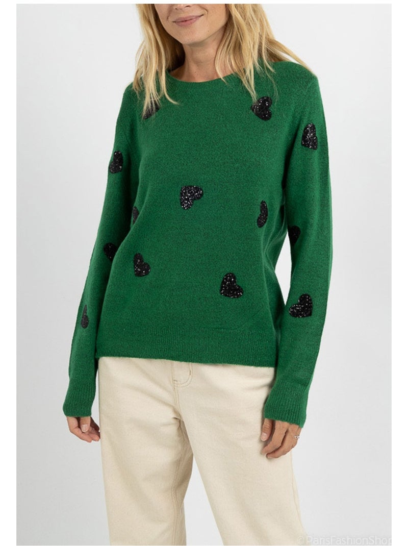 Pull Kebello Vert - Kiabi