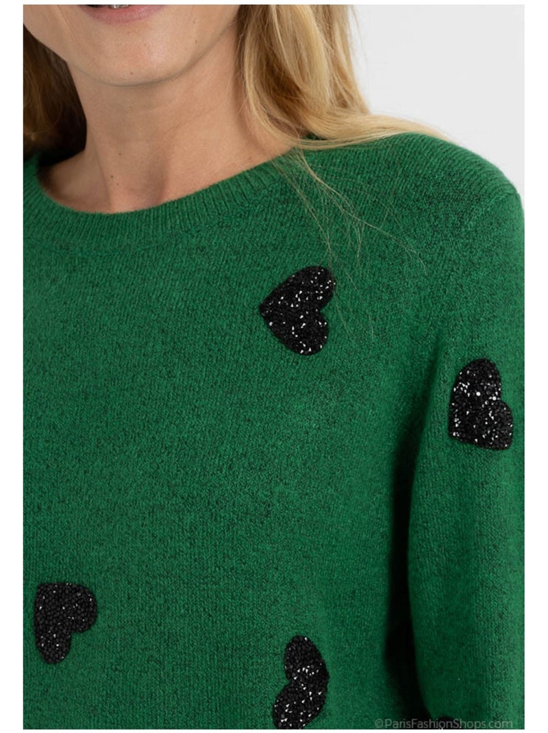 Pull Kebello Vert - Kiabi