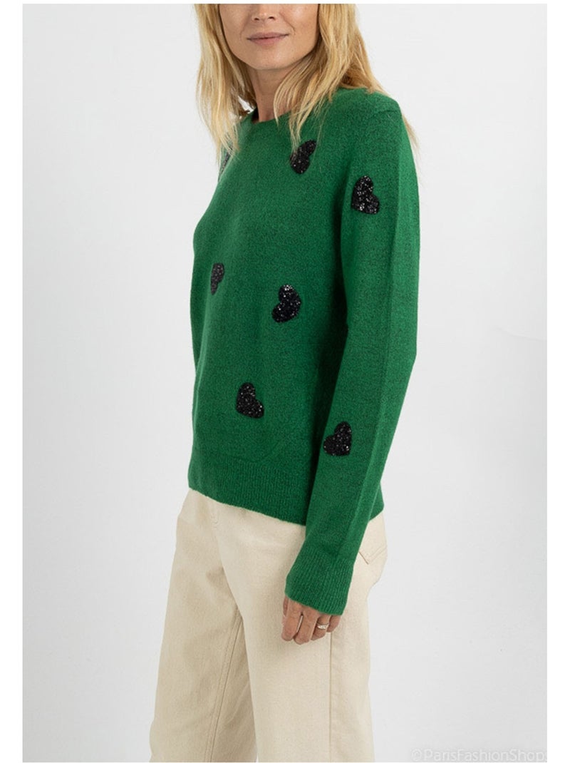 Pull Kebello Vert - Kiabi