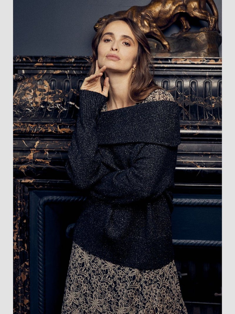 Pull KENAI 'Le Temps Des Cerises' Noir - Kiabi
