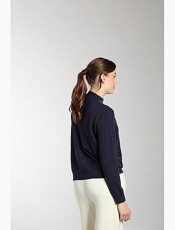 Pull Lady | Gerard Pasquier Avec Col Pattes De Boutonnière | Gerard Pasquier
