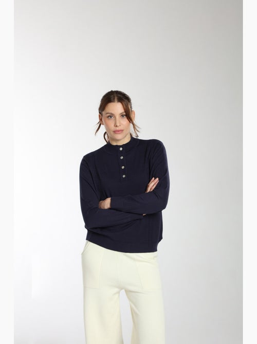 Pull Lady  | Gerard Pasquier Avec Col Pattes De Boutonnière | Gerard Pasquier - Kiabi