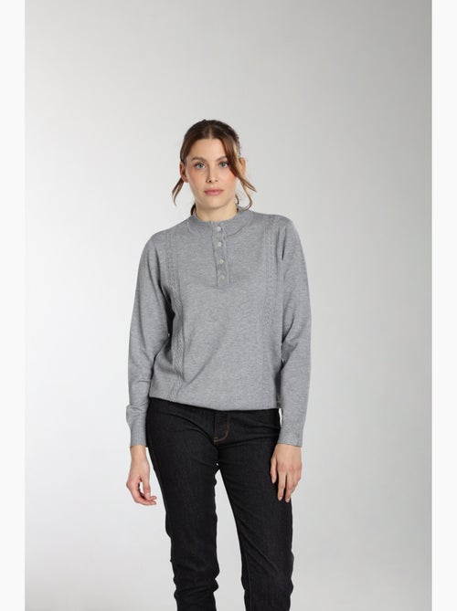 Pull Lady  | Gerard Pasquier Avec Col Pattes De Boutonnière | Gerard Pasquier - Kiabi