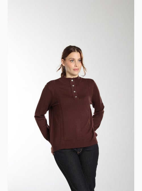 Pull Lady  | Gerard Pasquier Avec Col Pattes De Boutonnière | Gerard Pasquier - Kiabi