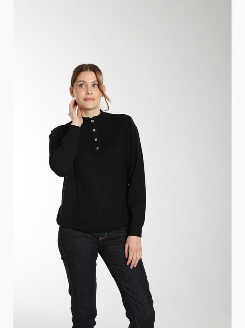 Pull Lady  | Gerard Pasquier Avec Col Pattes De Boutonnière | Gerard Pasquier - Kiabi