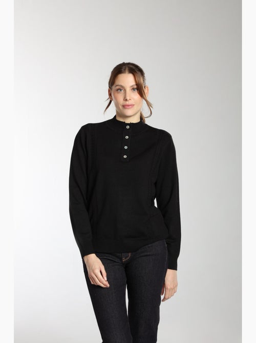 Pull Lady  | Gerard Pasquier Avec Col Pattes De Boutonnière | Gerard Pasquier - Kiabi