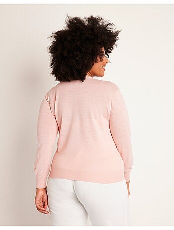 Pull laine mérinos manches longues - afibel