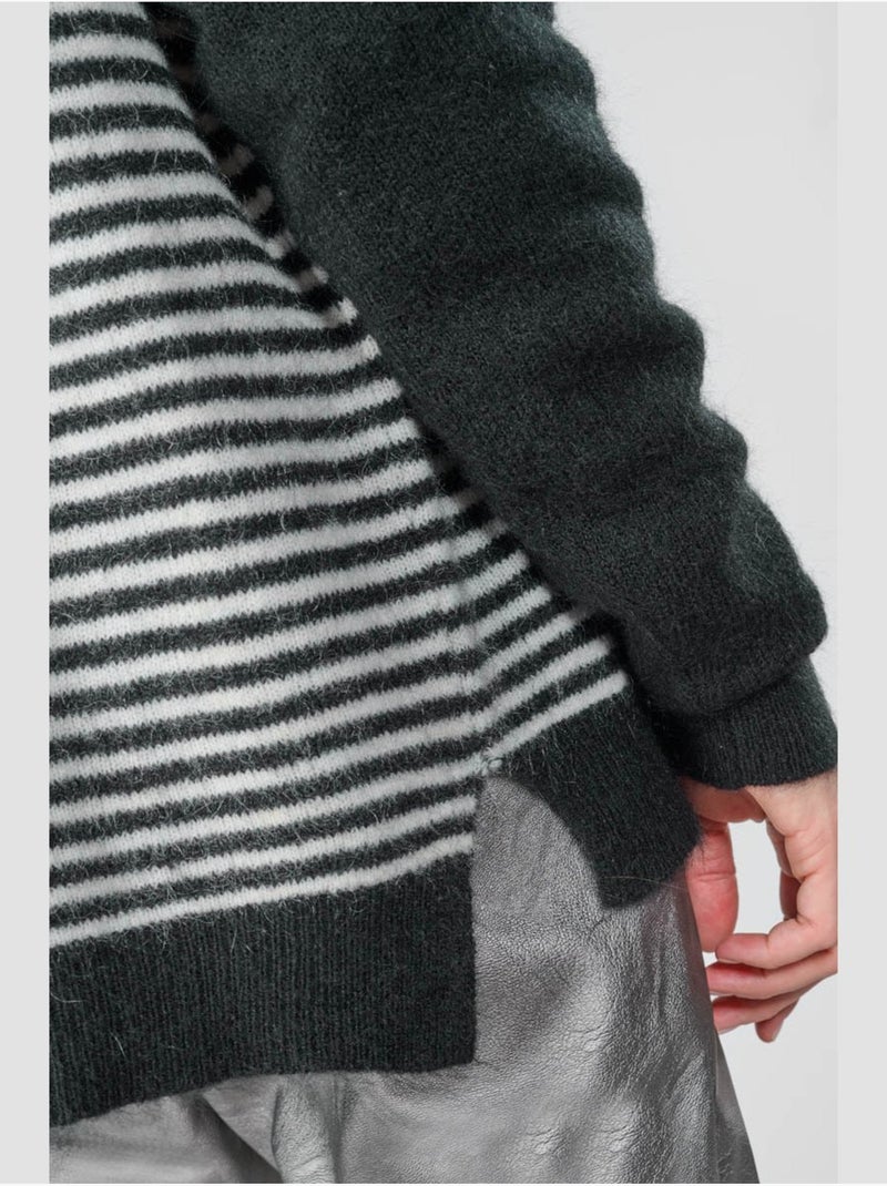 Pull land 'le temps des cerises' Noir - Kiabi
