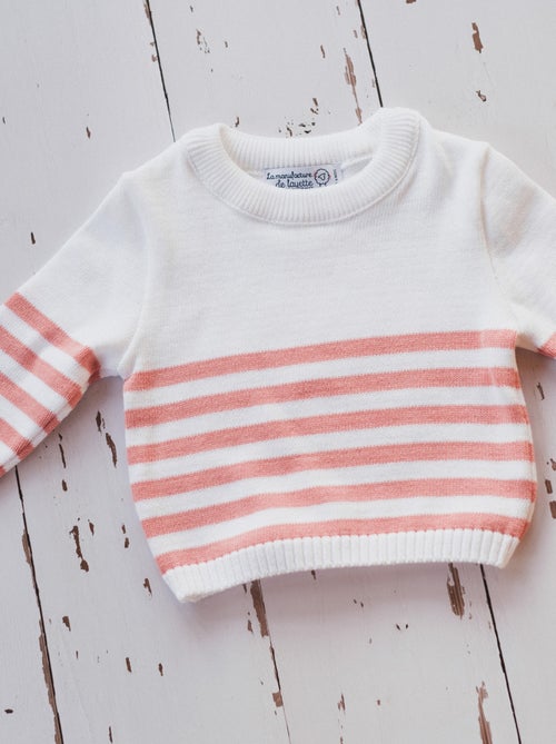 Pull " Le France " en coton - Kiabi