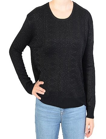 Pull Le Temps des Cerises Astero Black