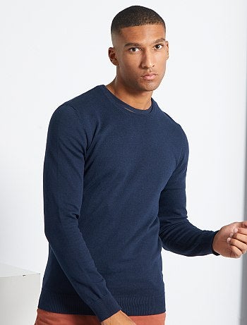 Pull léger col rond