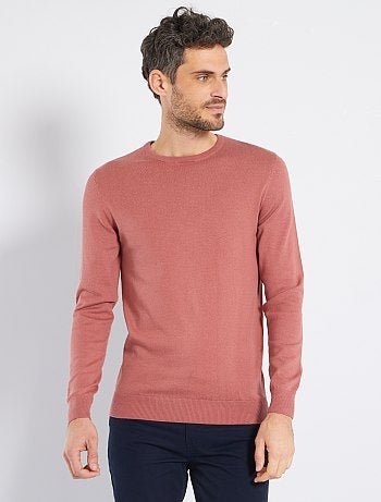 Pull léger col rond