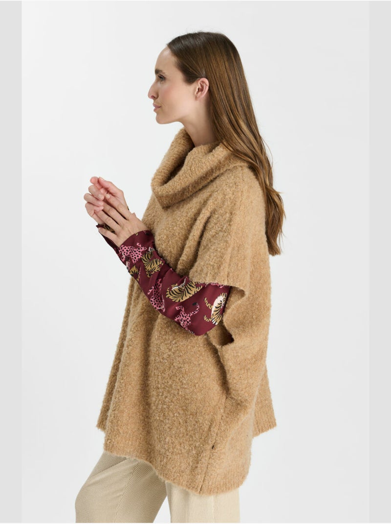Pull liroy 'le temps des cerises' Beige - Kiabi