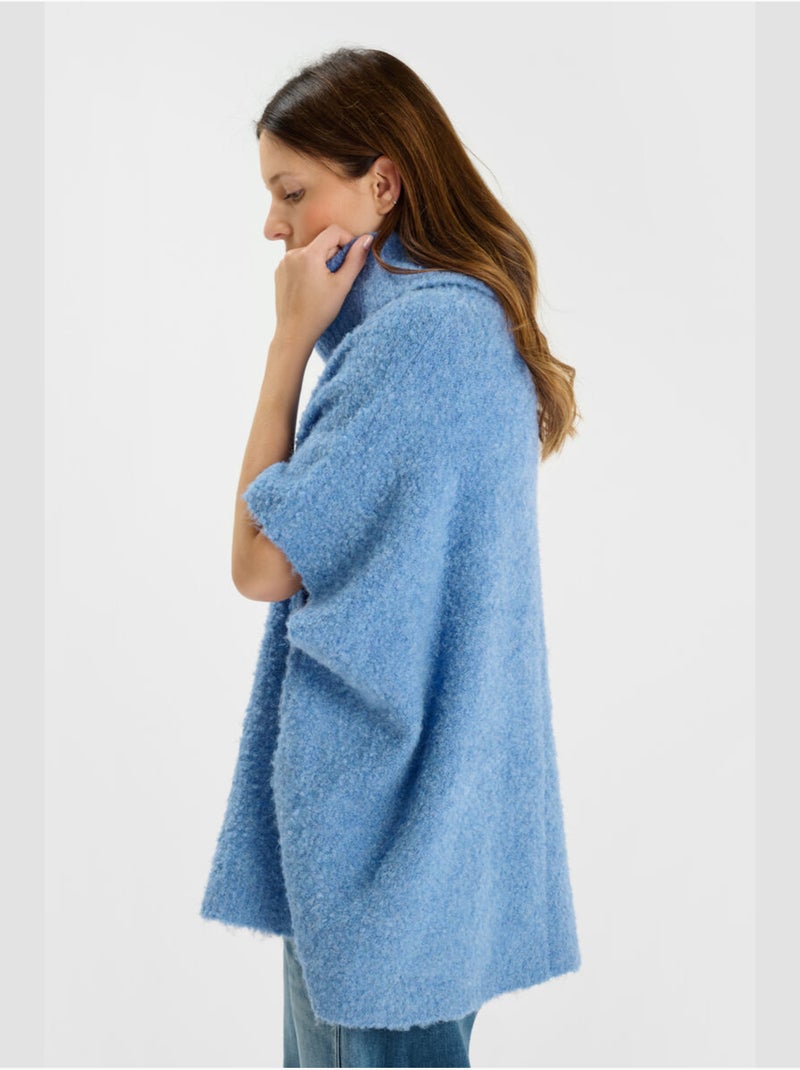 Pull LIROY 'Le Temps Des Cerises' Bleu - Kiabi
