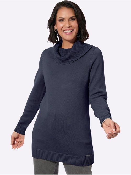 Pull Long 50% Coton - Taille Standard - Witt - Kiabi