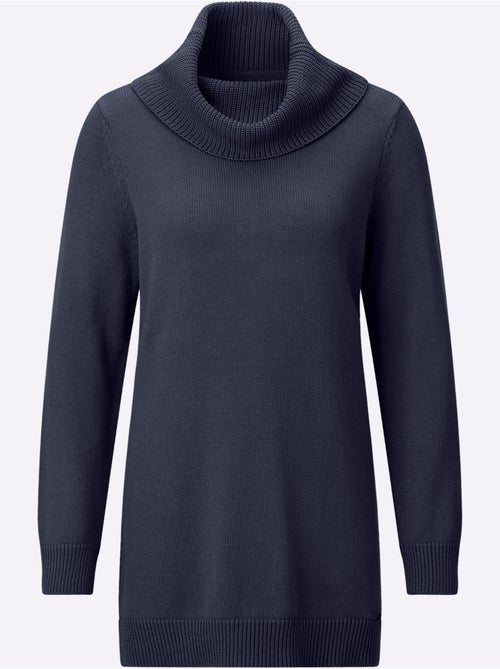 Pull Long 50% Coton - Taille Standard - Witt - Kiabi