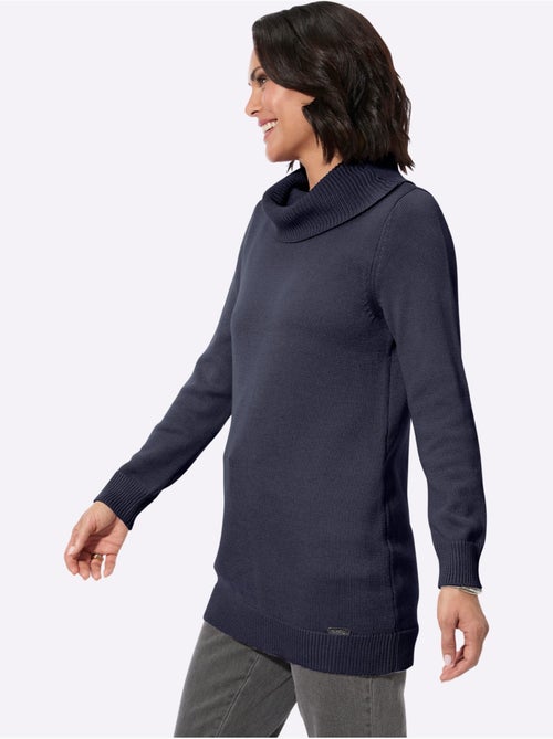 Pull Long 50% Coton - Taille Standard - Witt - Kiabi