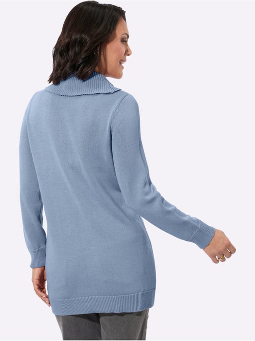 Pull Long 50% Coton - Taille Standard - Witt - Kiabi