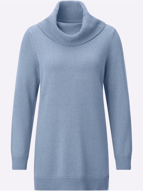 Pull Long 50% Coton - Taille Standard - Witt - Kiabi