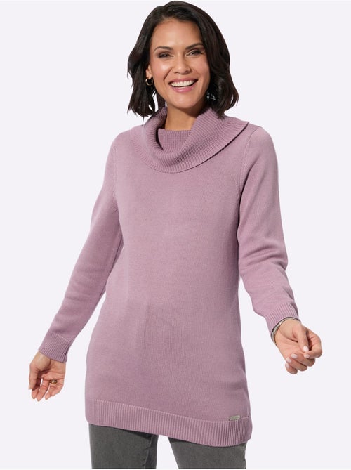 Pull Long 50% Coton - Taille Standard - Witt - Kiabi