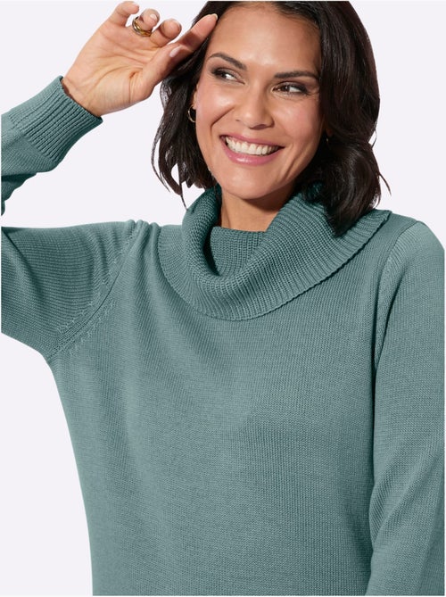Pull Long 50% Coton - Taille Standard - Witt - Kiabi