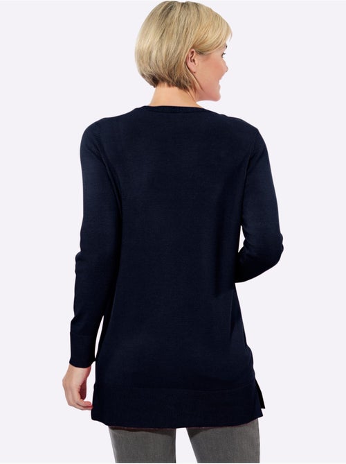 Pull Long 50% Viscose - Taille Standard - Witt - Kiabi