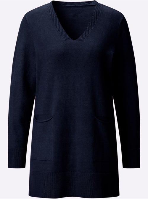 Pull Long 50% Viscose - Taille Standard - Witt - Kiabi