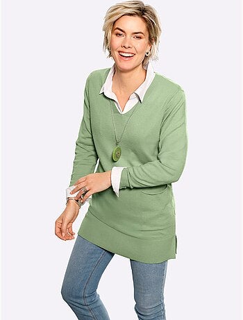 Pull Long 50% Viscose - Taille Standard - Witt