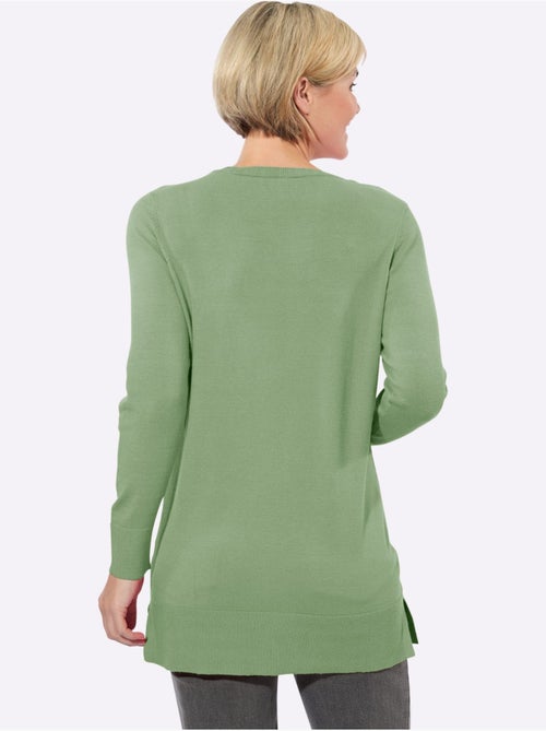 Pull Long 50% Viscose - Taille Standard - Witt - Kiabi Pull Long 50% Viscose - Taille Standard - Witt - Kiabi