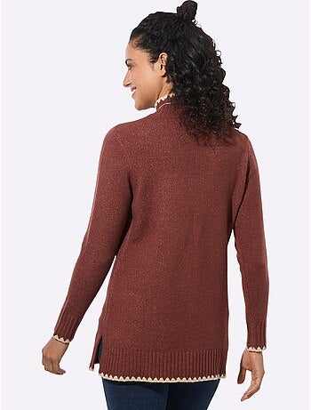 Pull long chiné - taille standard - witt