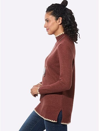 Pull long chiné - taille standard - witt