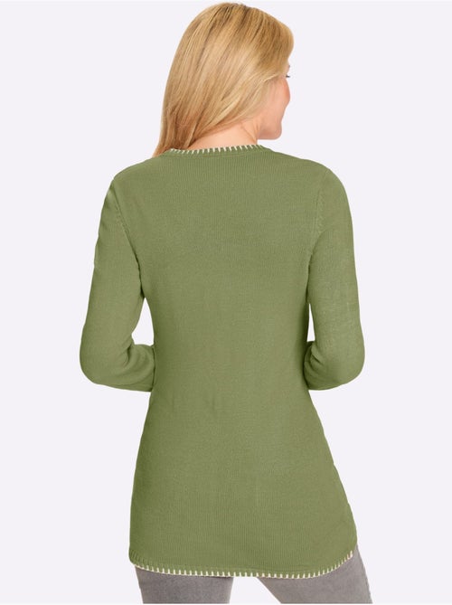 Pull Long Coupe Longue Affinante - Taille Standard - Moda Vilona - Kiabi Pull Long Coupe Longue Affinante - Taille Standard - Moda Vilona - Kiabi