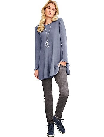 Pull Long Légèrement évasé - Taille Standard - helline