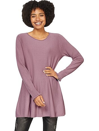 Pull Long Légèrement évasé - Taille Standard - helline
