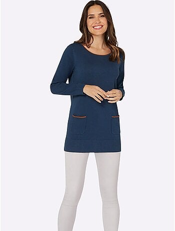 Pull Long Longueur Amovible - Taille Standard - Moda Vilona