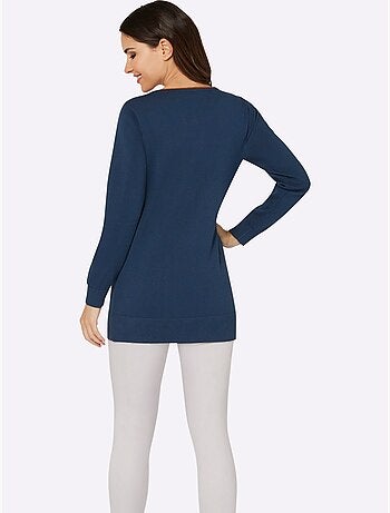 Pull Long Longueur Amovible - Taille Standard - Moda Vilona