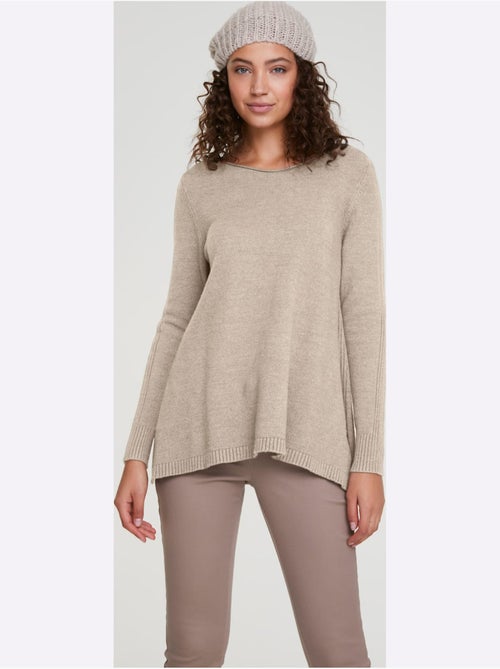 Pull Long Look Intemporel - Taille Standard - Helline - Kiabi Pull Long Look Intemporel - Taille Standard - Helline - Kiabi