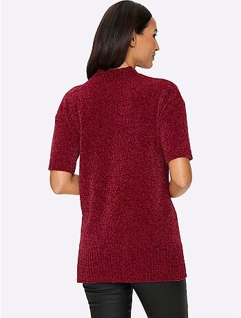 Pull Long Maille Chenille Douce - Taille Standard - Helline