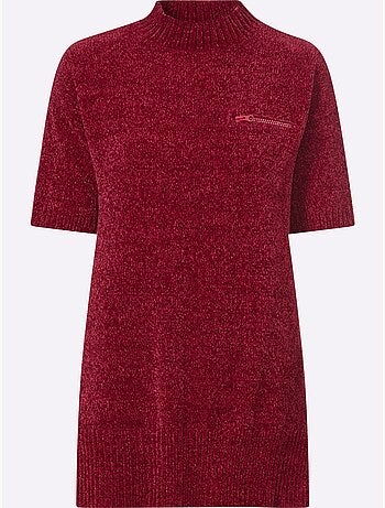 Pull Long Maille Chenille Douce - Taille Standard - Helline