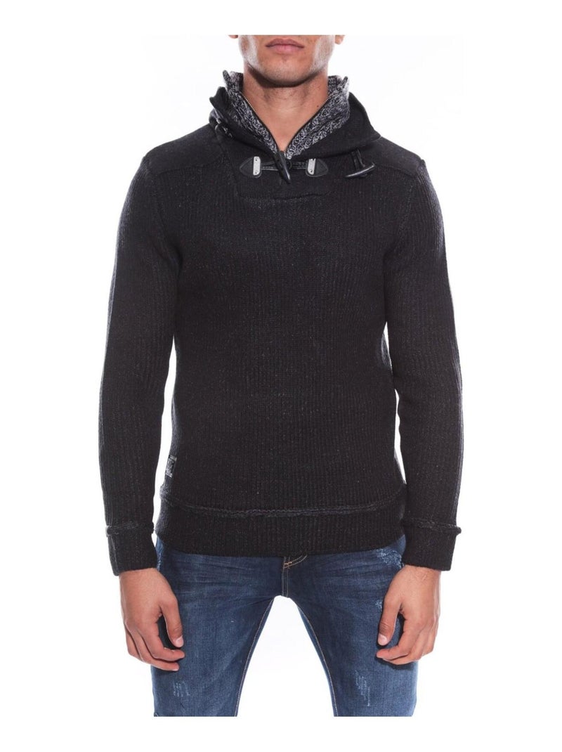 PULL LOREY Noir - Kiabi