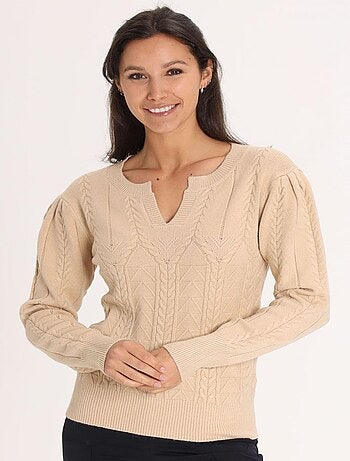 Pull LOUA Camel Pull plongeant