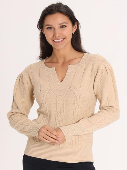 Pull Loua  | Gerard Pasquier Avec Col Plongeant | Gerard Pasquier - Kiabi