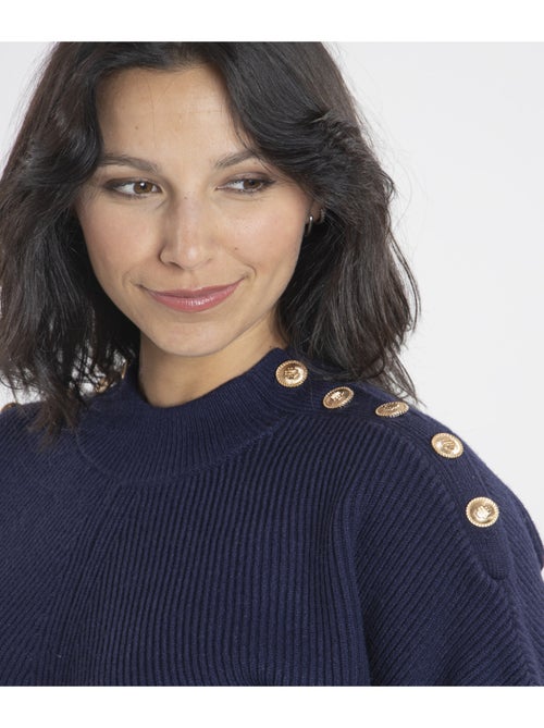 Pull Mail  | Gerard Pasquier Avec Col Cheminée | Gerard Pasquier - Kiabi