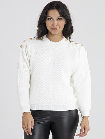 Pull Mail | Gerard Pasquier Avec Col Cheminée | Gerard Pasquier