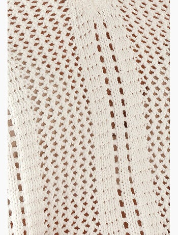 Pull maille ajourée - Damart