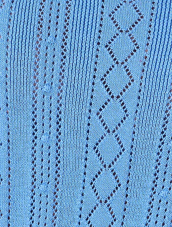 Pull maille ajourée - Damart