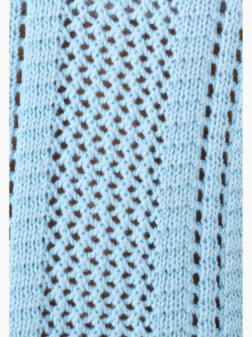 Pull maille ajourée - Damart - Kiabi