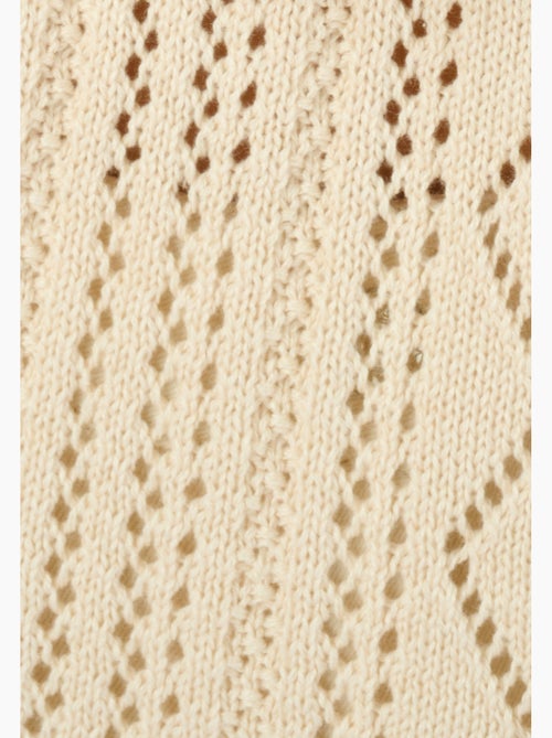 Pull maille ajourée - Damart - Kiabi