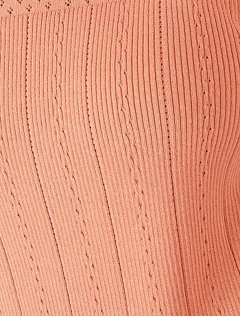Pull maille ajourée - Damart